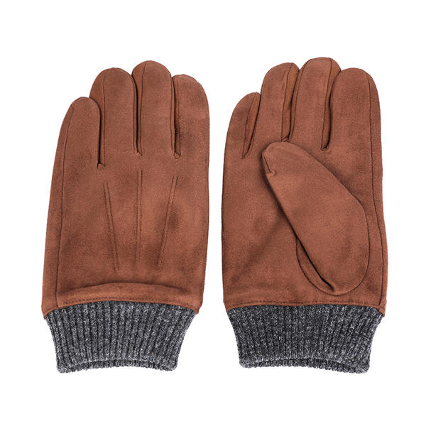Fashion & warm suede mens leather gloves AW2025-M43