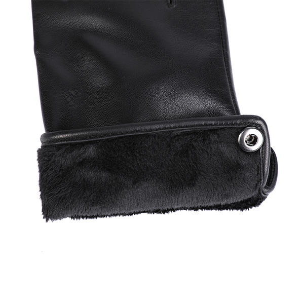 Sustainable material mens leather gloves fashion & warm AW2025-M41