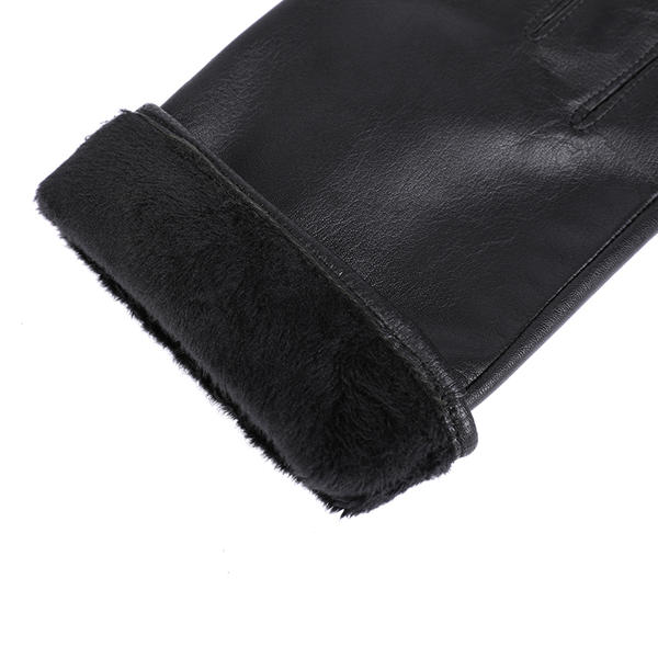 Sustainable material mens leather gloves AW2025-M39