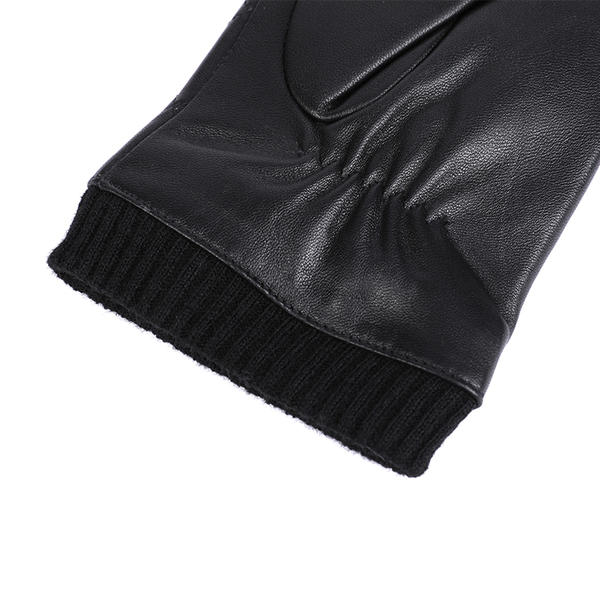 Black or colorful color mens leather gloves AW2025-M38