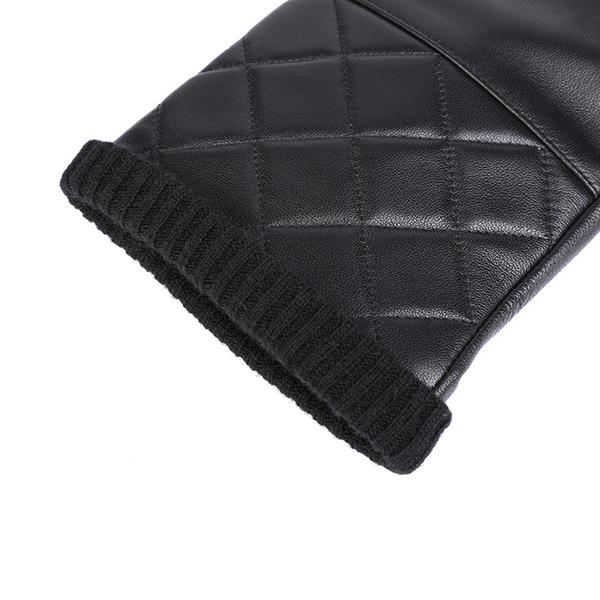 Black or colorful color mens leather gloves AW2025-M38