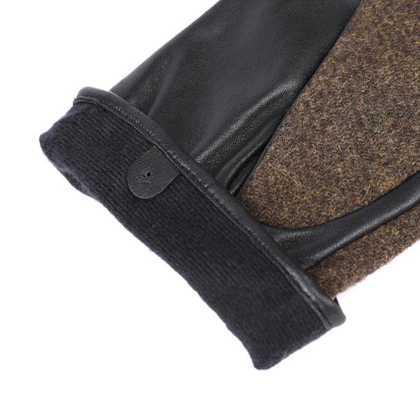 Sheep or goat+wool/nylon mens leather gloves AW2025-M34