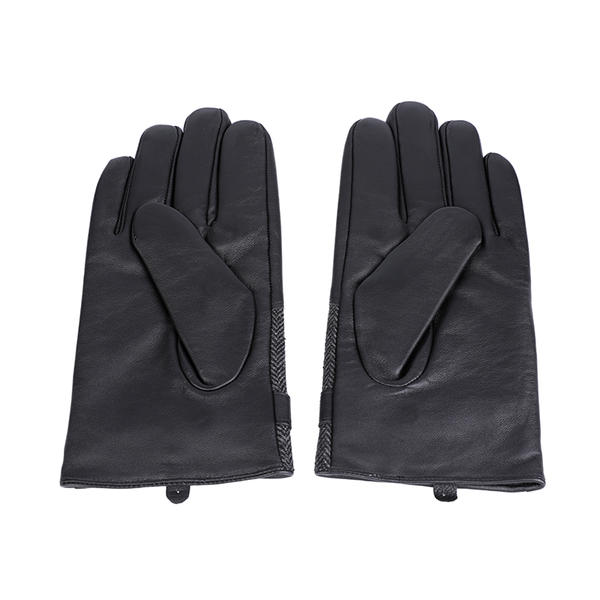 Sheep or goat+wool/nylon mens leather gloves AW2025-M28