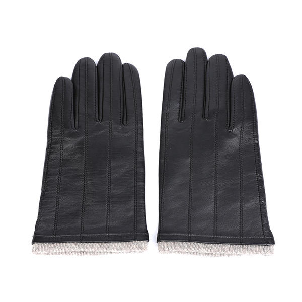 Black or colorful color mens leather gloves AW2025-M26