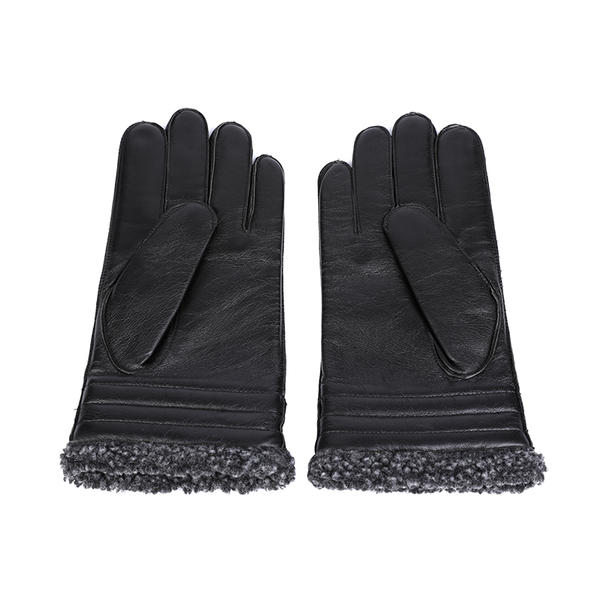 Sustainable material mens leather gloves AW2025-M21
