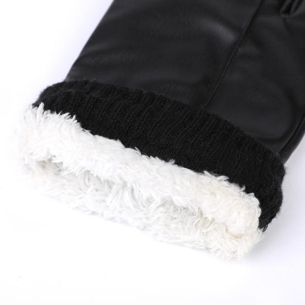 Black or colorful color mens leather gloves AW2025-M18