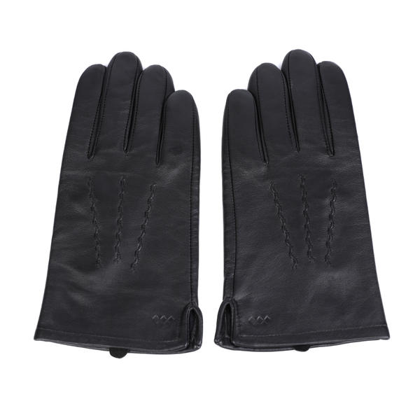 Fashion & warm mens leather gloves sustainable material AW2025-M13