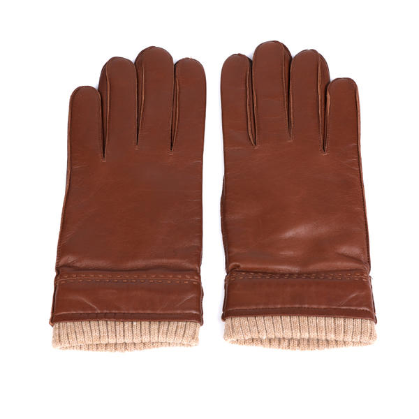 Sustainable material mens leather gloves sheep or goat AW2025-M6