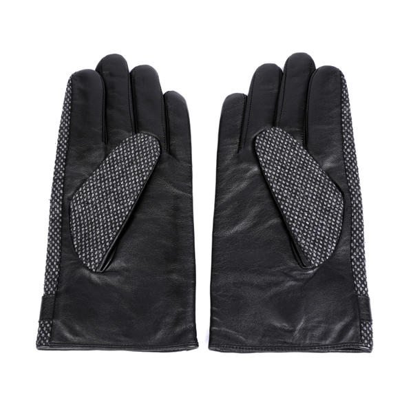 Sheep or goat+wool/nylon mens leather gloves AW2025-M46