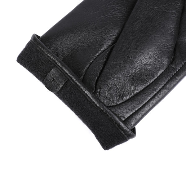 Black or colorful color women leather gloves AW2025-44