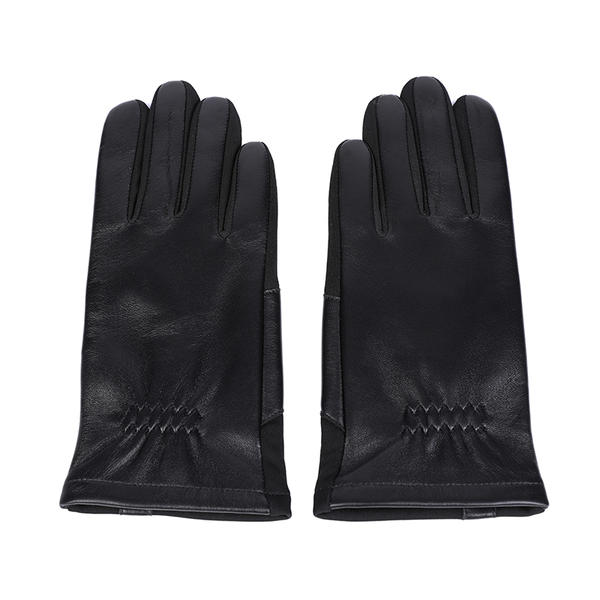 Fashion & warm women leather gloves sustainable material AW2025-36
