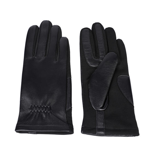 Fashion & warm women leather gloves sustainable material AW2025-36