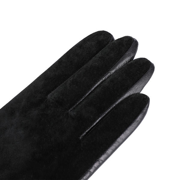 Sheep or Goat+Pig split leather women leather gloves AW2025-34