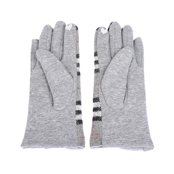 Polyester+wool/nylon cut&sewn women's knit gloves AW2025-57