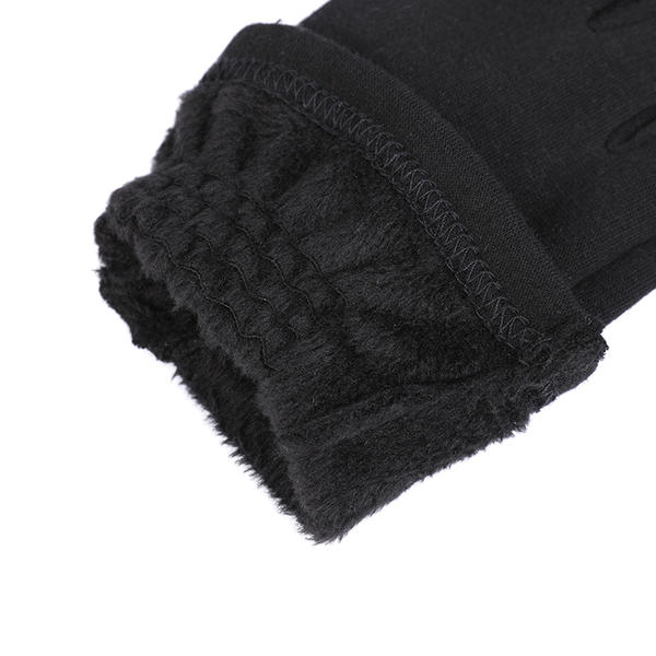 Black or colorful color cut&sewn women's knit gloves sustainable material AW2025-69
