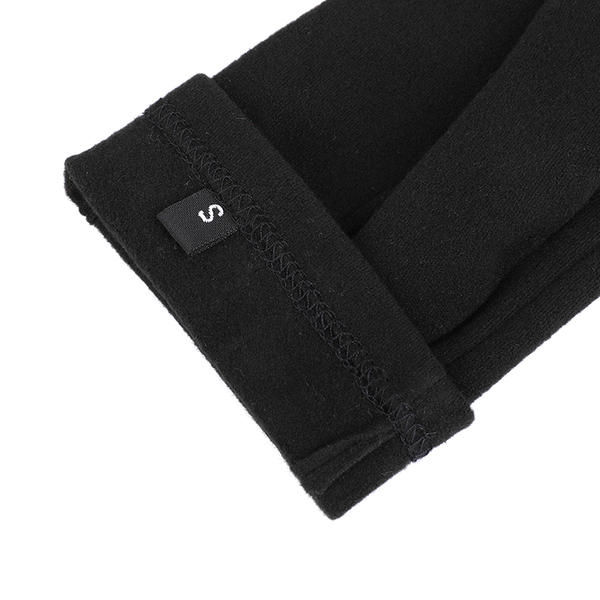 Polyester cut&sewn women's knit gloves black or colorful color AW2025-68