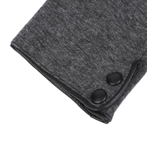 Sustainable material cut&sewn women's knit gloves fashion & warm AW2025-67