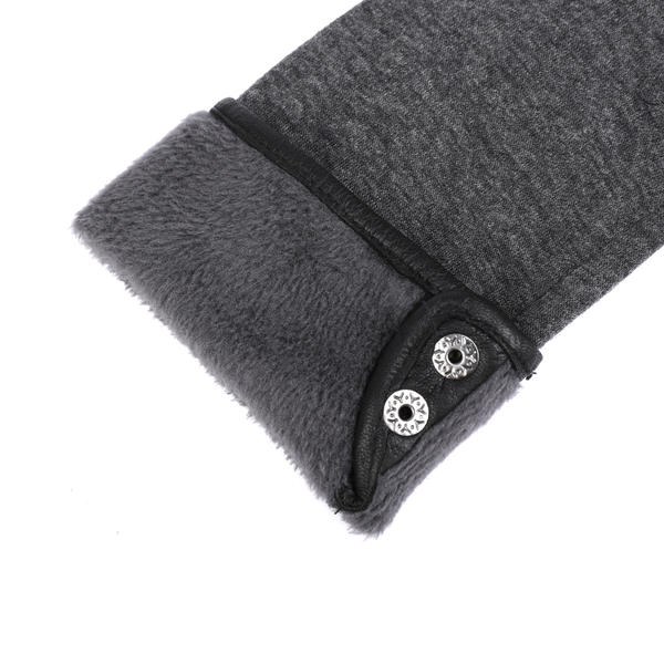 Sustainable material cut&sewn women's knit gloves fashion & warm AW2025-67