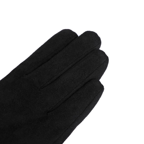 Sustainable material cut&sewn women's knit gloves fashion AW2025-65