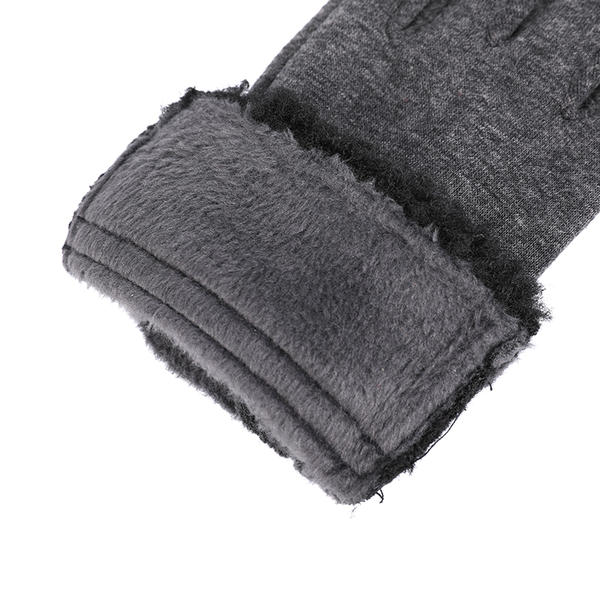 Sustainable material cut&sewn women's knit gloves AW2025-62