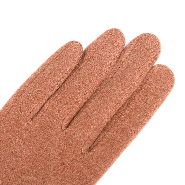 Fashion & warm cut&sewn women's knit gloves sustainable material AW2025-60