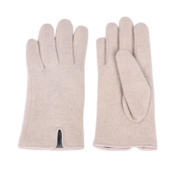 Fashion & warm cut&sewn women's knit gloves AW2025-54