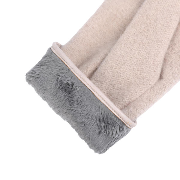 Fashion & warm cut&sewn women's knit gloves AW2025-54
