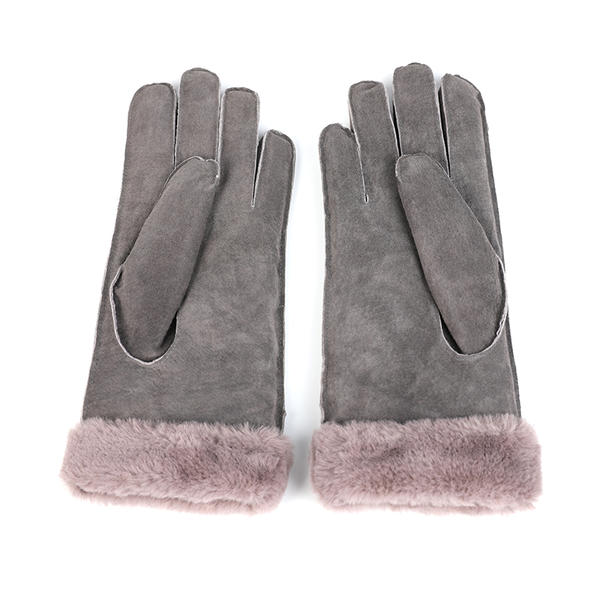 Pig split leahter women leather gloves AW2025-27