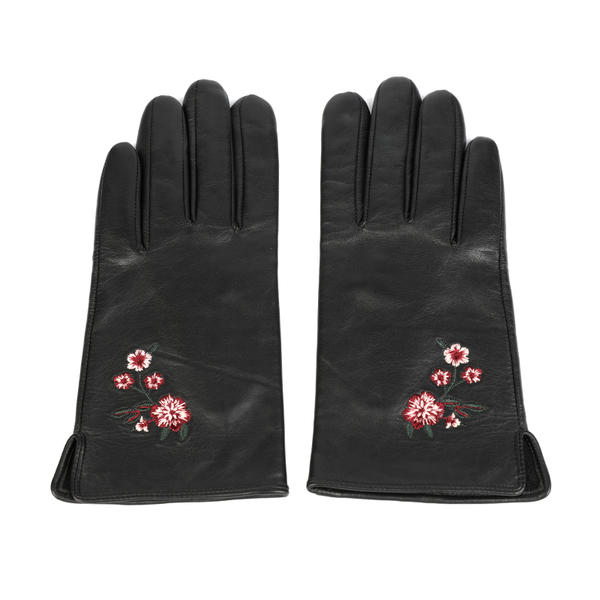 Women leather gloves sustainable material AW2025-26