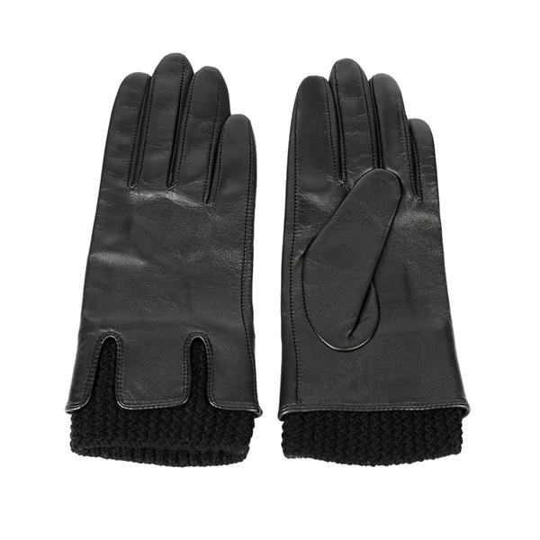 Sustainable material women leather gloves AW2025-24