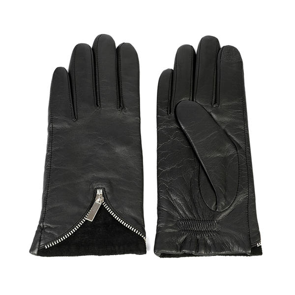 Sustainable material women leather gloves AW2025-17
