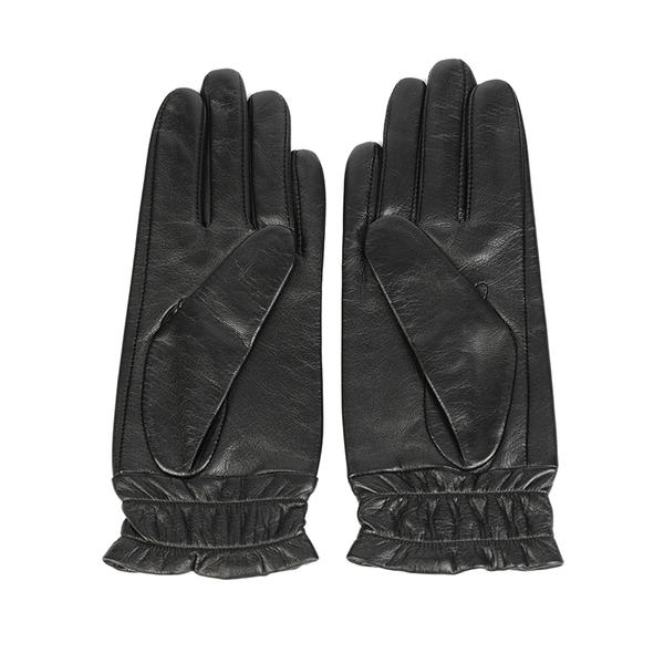 Fashion women leather gloves sustainable material AW2025-9