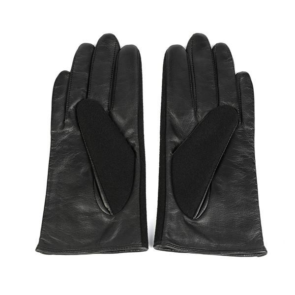 Sheep or goat+wool/nylon women leather gloves AW2025-7