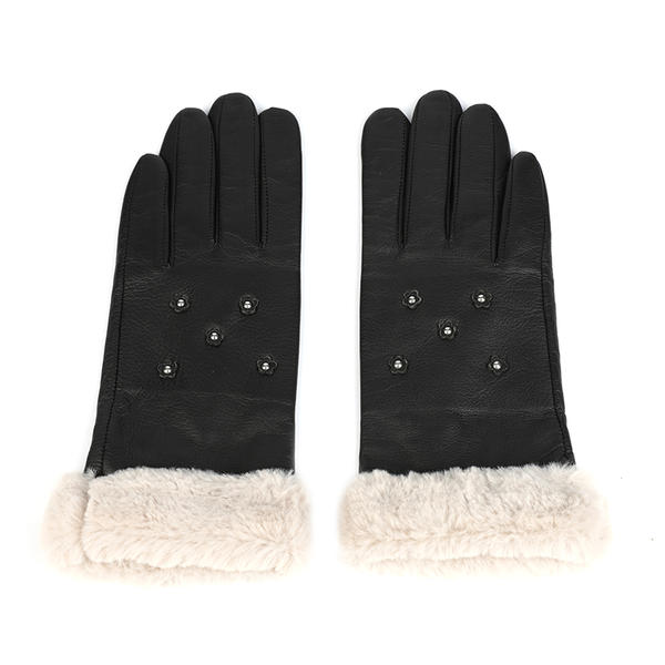 Sheep or goat women leather gloves AW2025-4