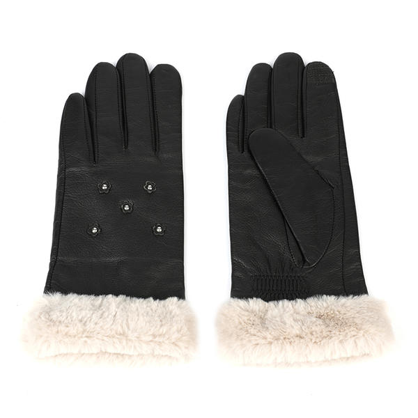 Sheep or goat women leather gloves AW2025-4