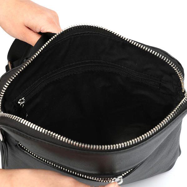 Cow leather mens message bag AWB05