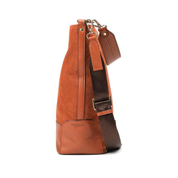 Women suede leather bag cow split suede AWB03