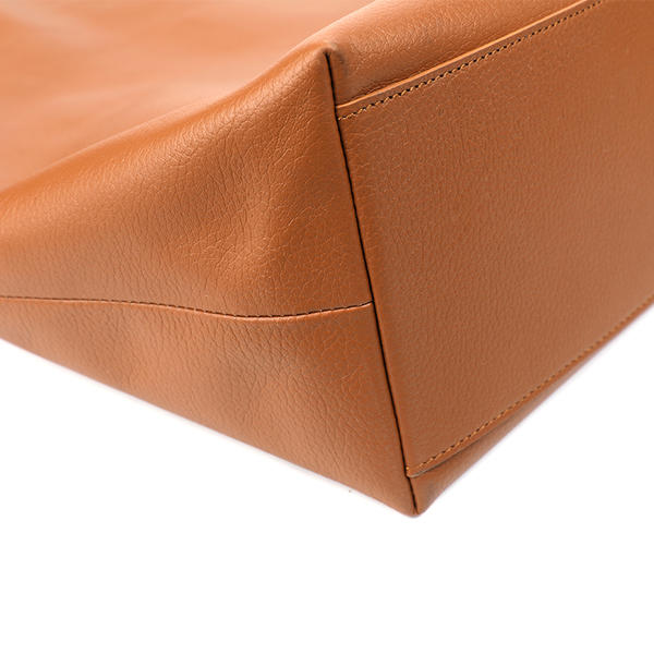 Sustainable material women cow split leather handbags AWB02