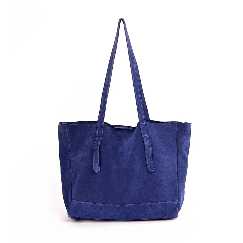 Fashion & luxury women suede leather shopper bag AWB10
