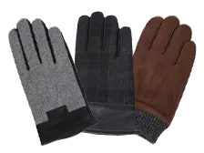 Men's leather gloves