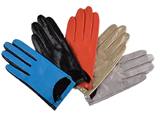 Women's leather gloves