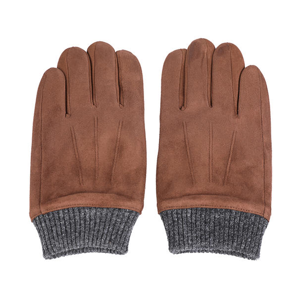 Fashion & warm suede mens leather gloves AW2025-M43