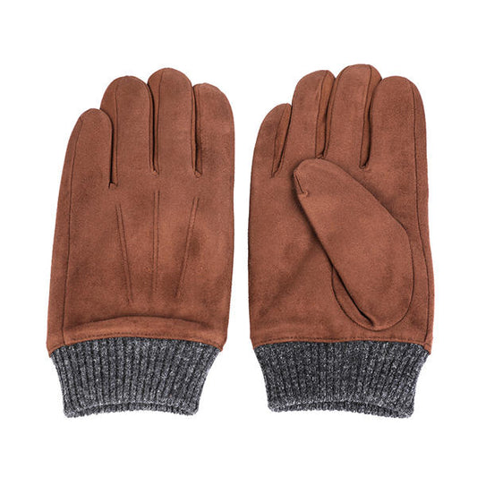 Fashion & warm suede mens leather gloves AW2025-M43
