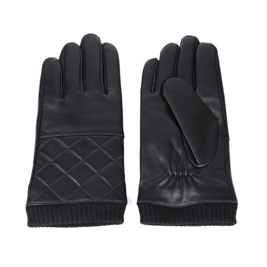 Black or colorful color mens leather gloves AW2025-M38