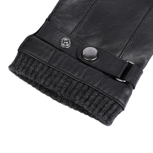 Sheep or goat mens leather gloves fashion & warm AW2025-M37
