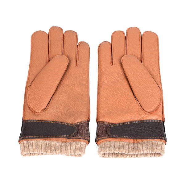 Sustainable material mens leather gloves AW2025-M36