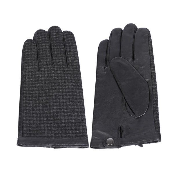 Sustainable material mens leather gloves AW2025-M30