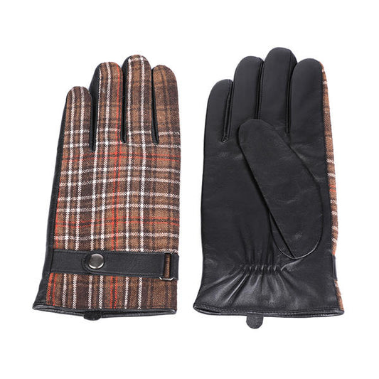 Sheep or goat+polyester mens leather gloves AW2025-M27