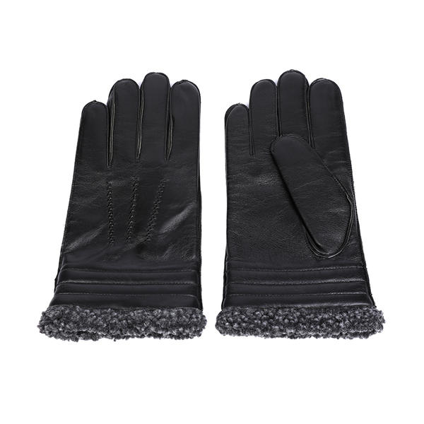 Sustainable material mens leather gloves AW2025-M21