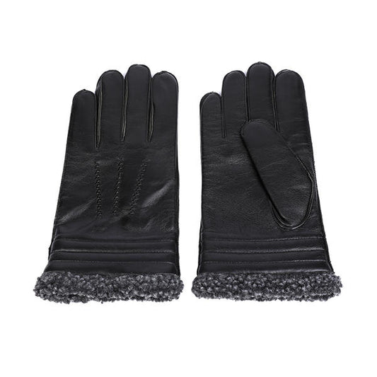Sustainable material mens leather gloves AW2025-M21